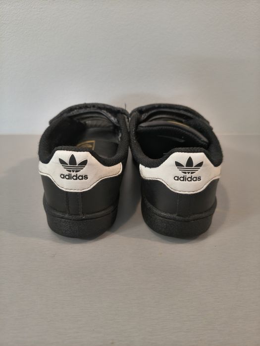 Adidas super star czarne buty sportowe dla dziecka 27 superstar