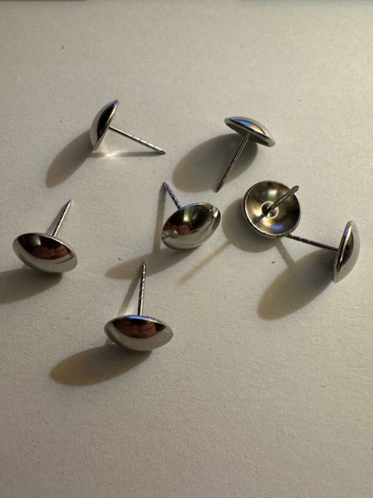 Pinezki tapicerskie gwoździe ozdobne do tkanin 16mm 50szt XXL PRO prem