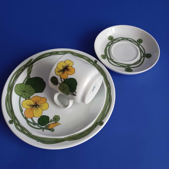 THOMAS  Rosenthal,zestawy sniadaniowe - nasturcje