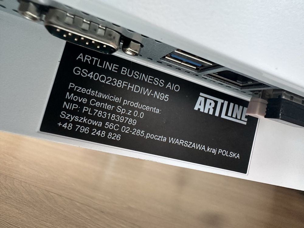 Моноблок Artline  AIOGS40Q238FHDIW-N95, майже нові
