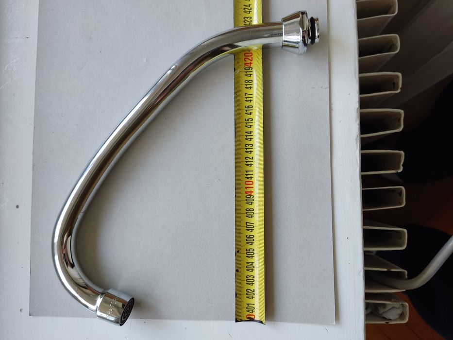 Излив (гусак) 3/4 для кухни 21 см