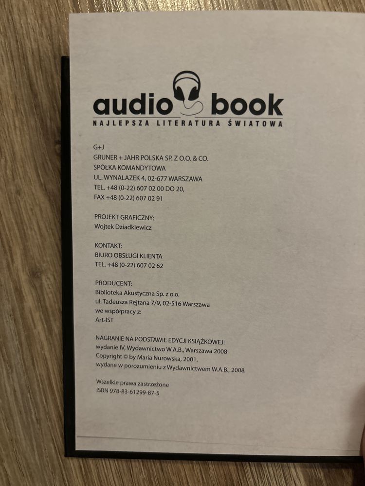 Audiobook MIŁOŚNICA Maria Nurowska