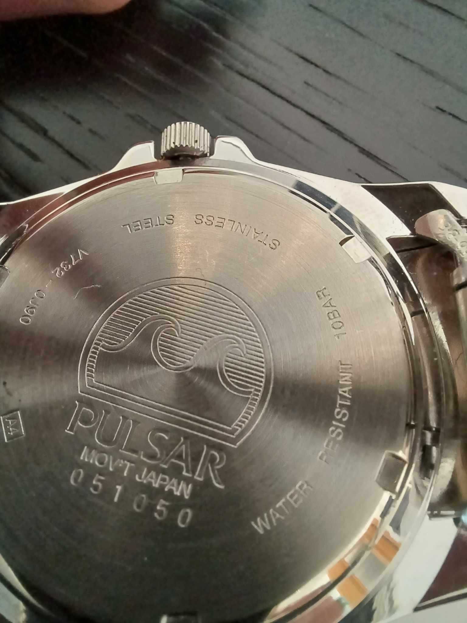 Relógio de Pulso (Pulsar PXD 339, Novo e Original)