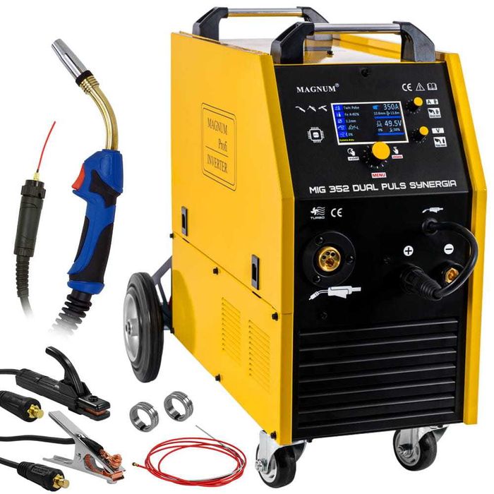 Spawarka migomat Magnum MIG 352 Dual Puls Synergia