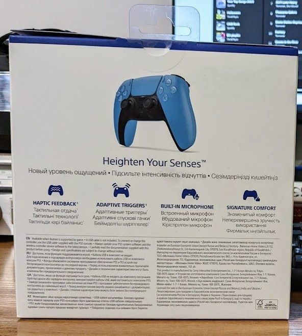 Геймпад Sony PS5 DualSense Starlight Blue