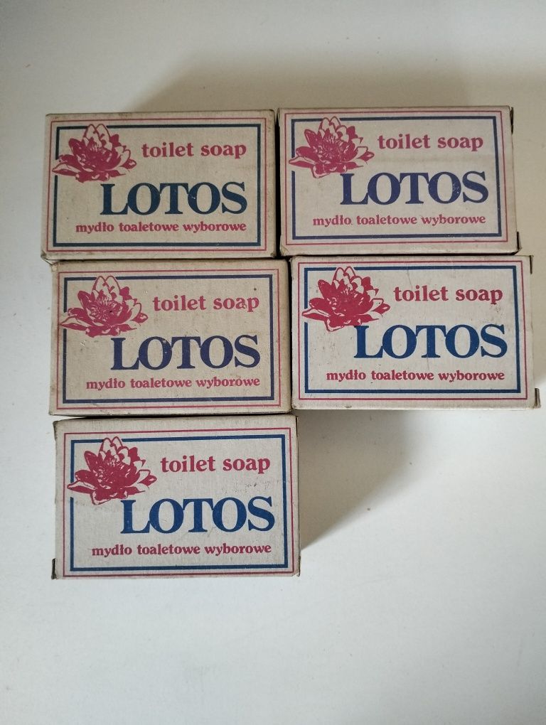 Mydło LOTOS vintage PRL