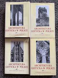 Architektura gotycka w Polsce tom 1 - 4 super stan