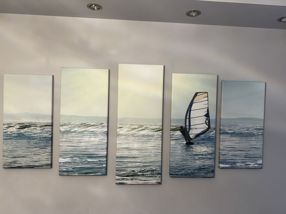 Obraz z 5 części - Windsurfing
