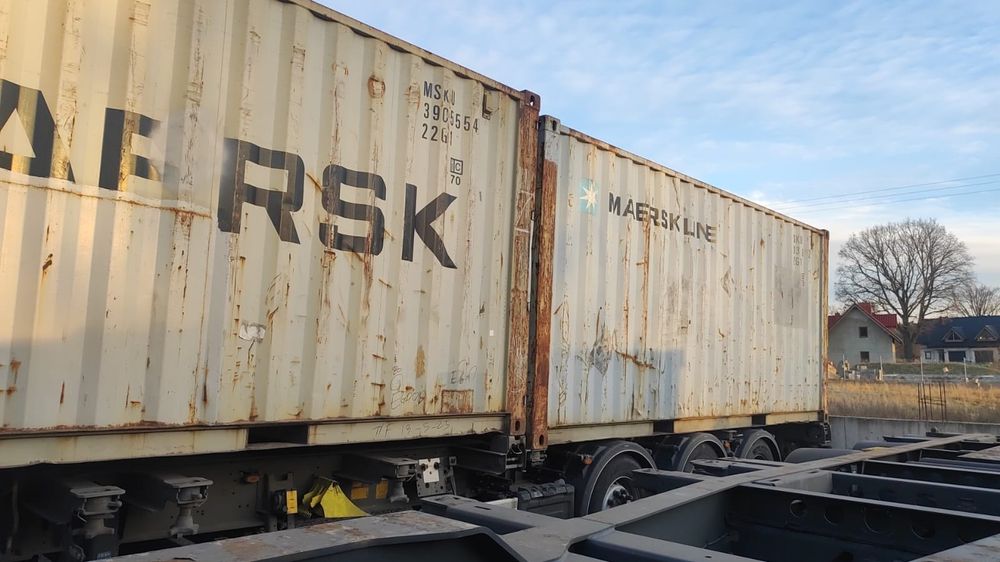 Kontener morski 20DV NA PLACU!!! kontenery morskie  TRANSPORT GRATIS!!