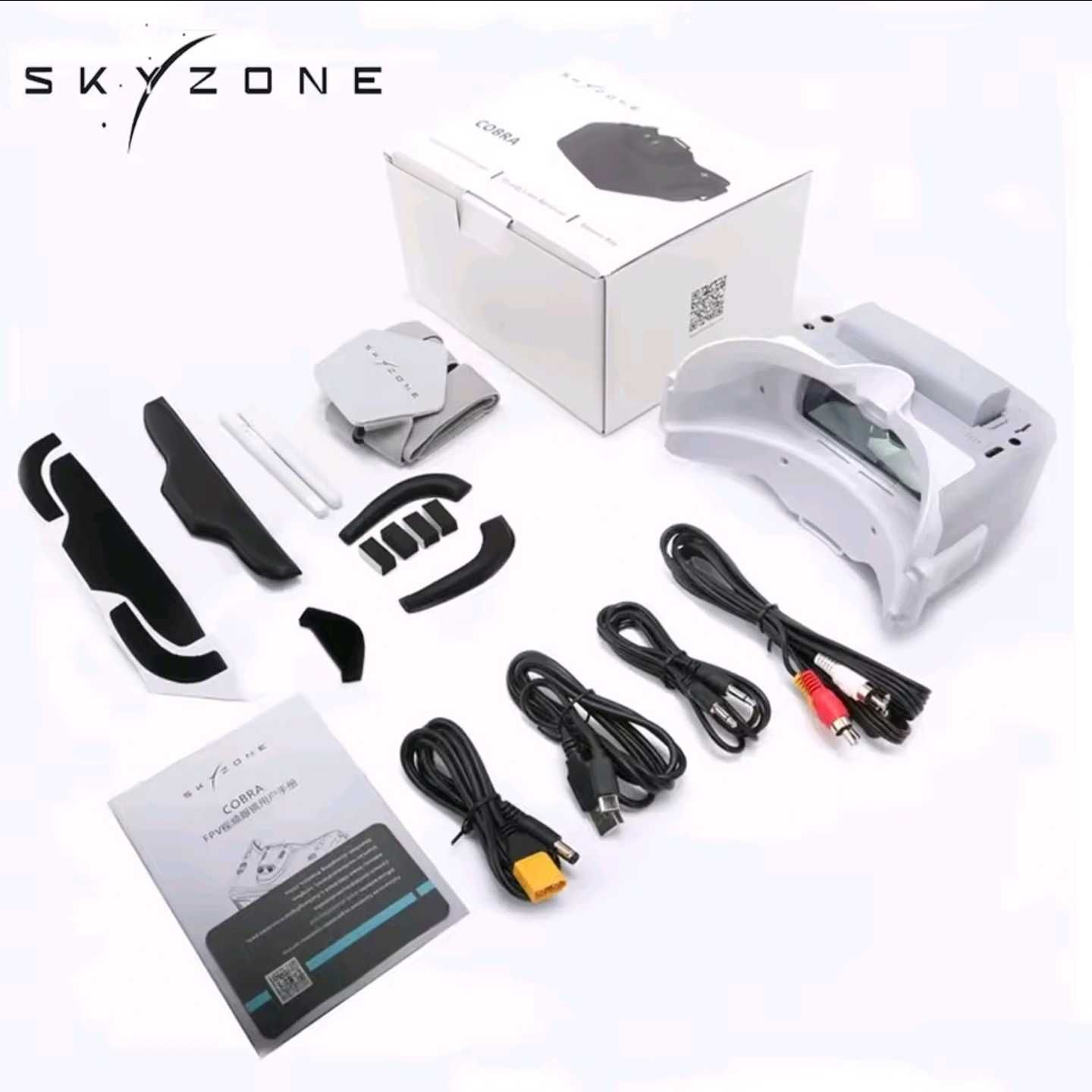 FPV окуляри - шолом із записом відео LS008D, 4,3ʼʼ, 5,8 ГГц, 800*480