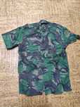 Camisa manga curta camuflado padrão antigo Exército