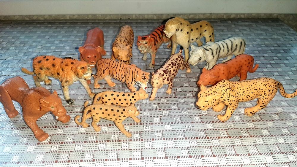 Лев/Тигр/набір африканських тварин
