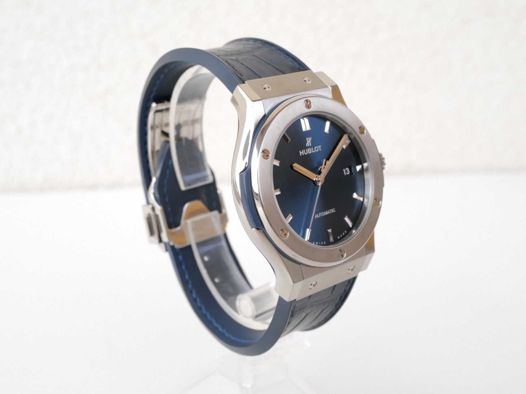 Hublot Classic Fusion Automatic Titanium Blue Dial 42mm
