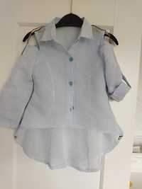 Модна сорочка з подовженою спинкою, 92-98