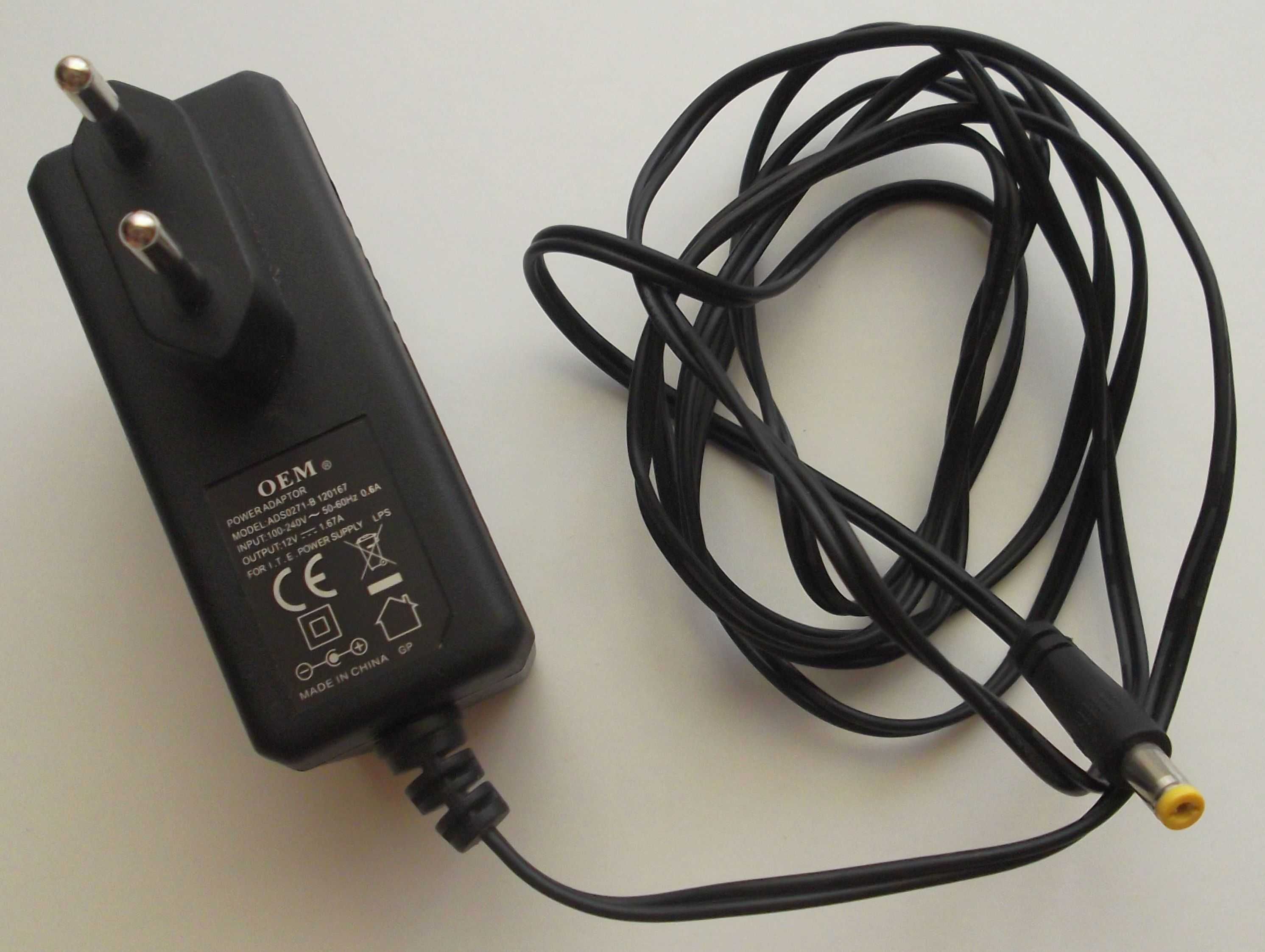 Adaptador de Energia OEM ADS0271-B 12067