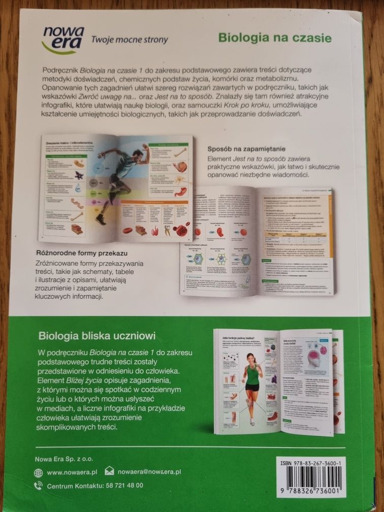 Podręcznik Biologia na czasie 1