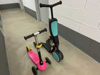 Kombo rower hulajnoga Meteor Mixon oraz hulajnoga B1 Oxelo
