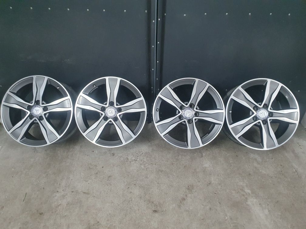 ALUFELGI MERCEDES C Klasa W205 S205 BiColor Jak NOWE! + Czujniki TPMS