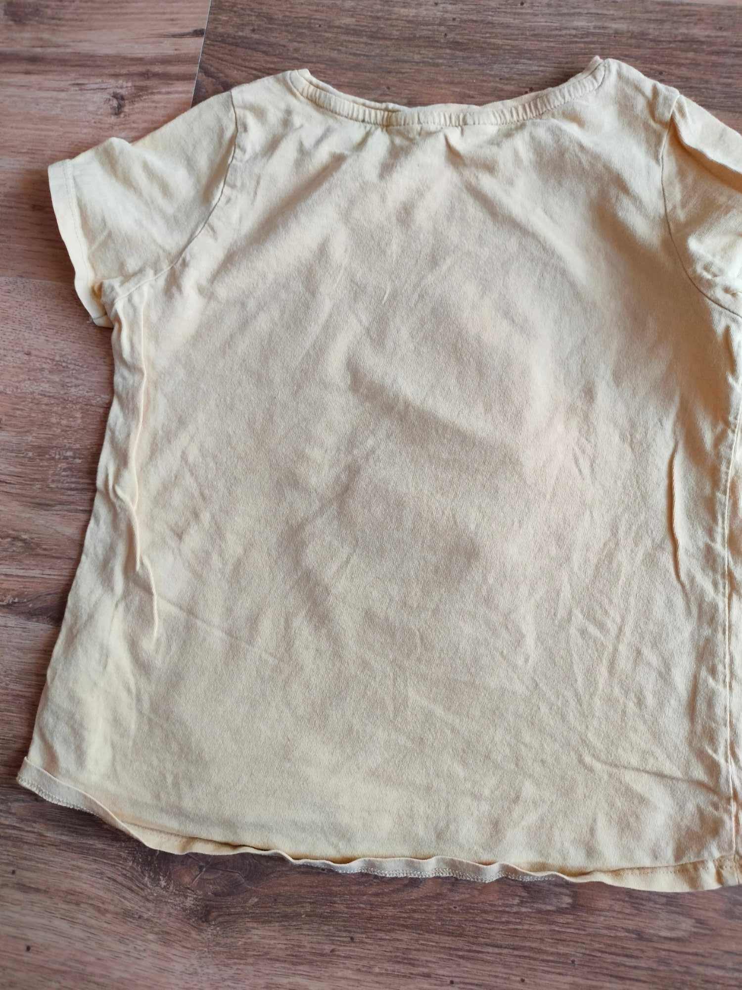 Koszulka z psem H&M 122 cm