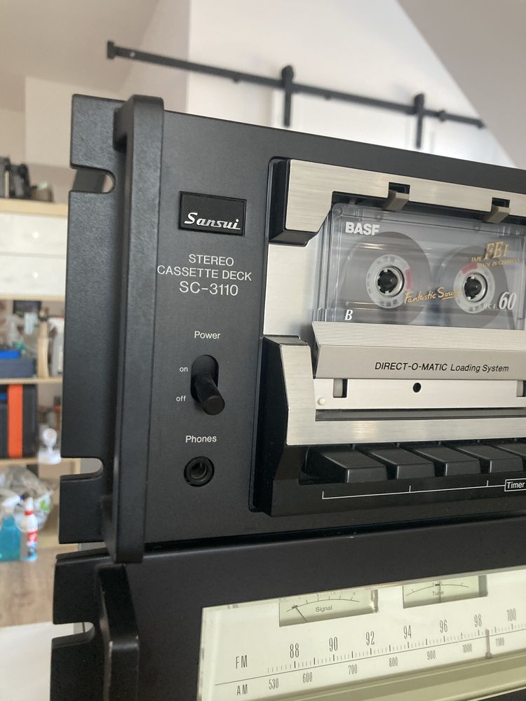 Sansui Au 717 tuner plus deck.