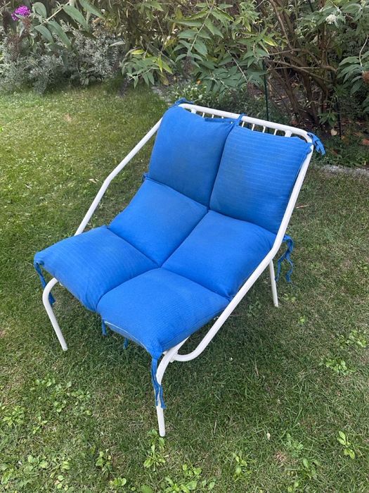 Ikea PS Vintage fotel ogrodowy metal, Retro, Scandi Minimal, Prouve