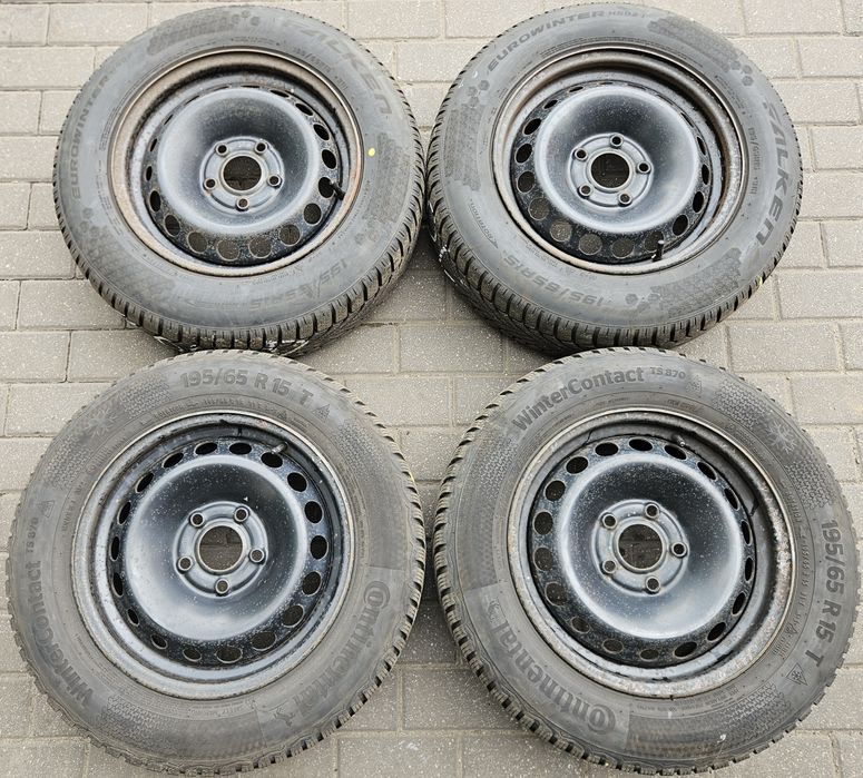 4x Felgi stalowe Renault OE 6.0 x 15 5x114,3 ET35 Megane +TPMS [1067]