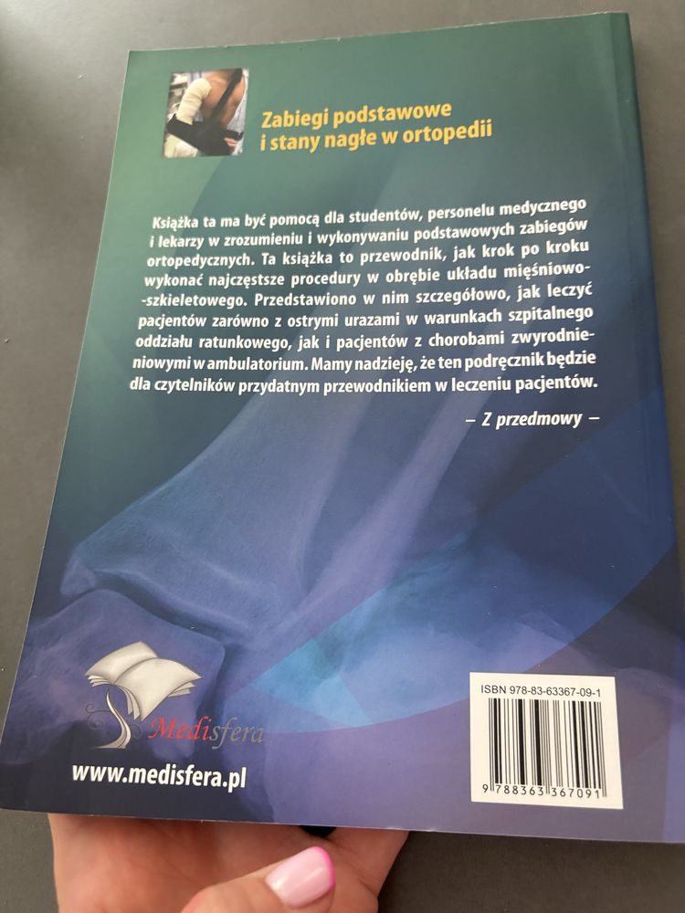Zabiegi podstawowe i stany nagle w ortopedii