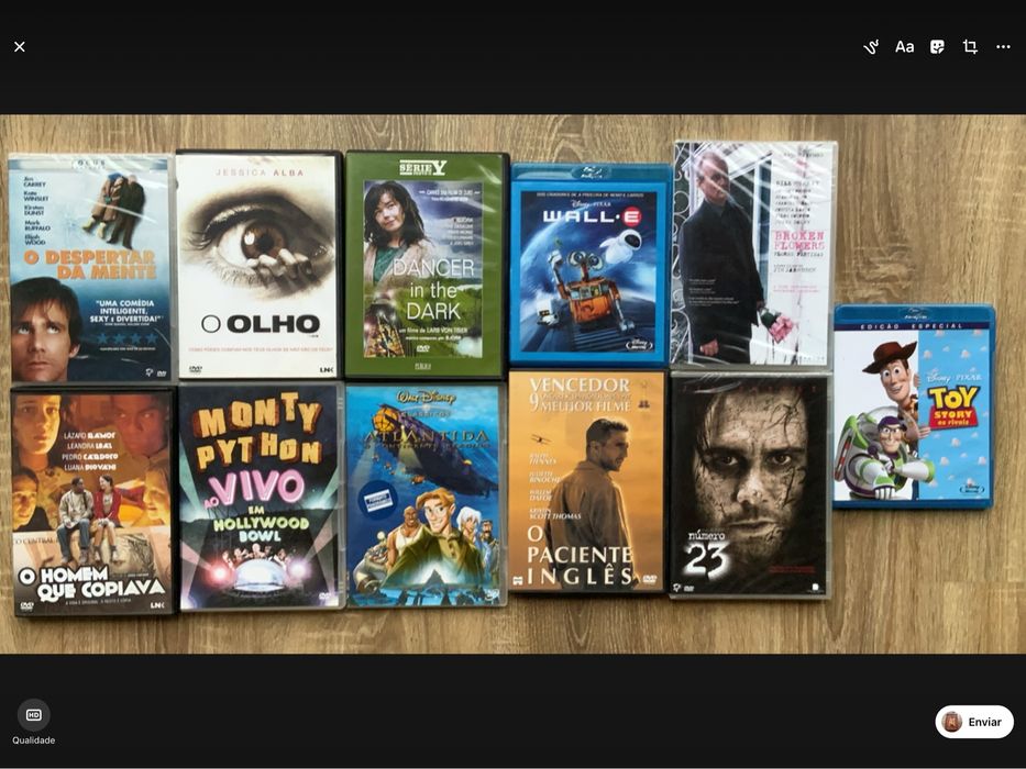 Vendo DVDs Originais (a partir de 3€ cada)
