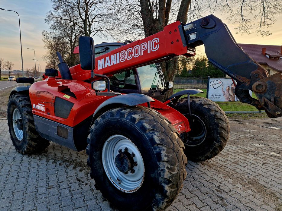 Manitou MLT 735-120 LSU 2010r Bardzo ładny stan Brutto Perkins Jcb