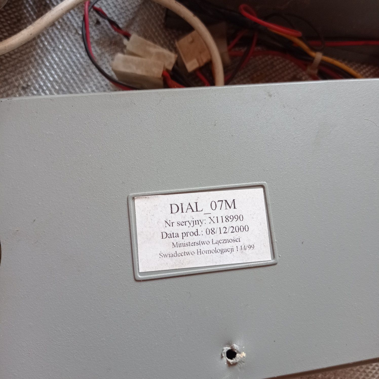 System alarmowy Dial 07M