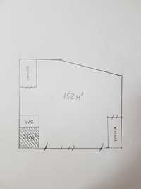Сдается складское помещение 152 кв.м, без комиссии, Киев