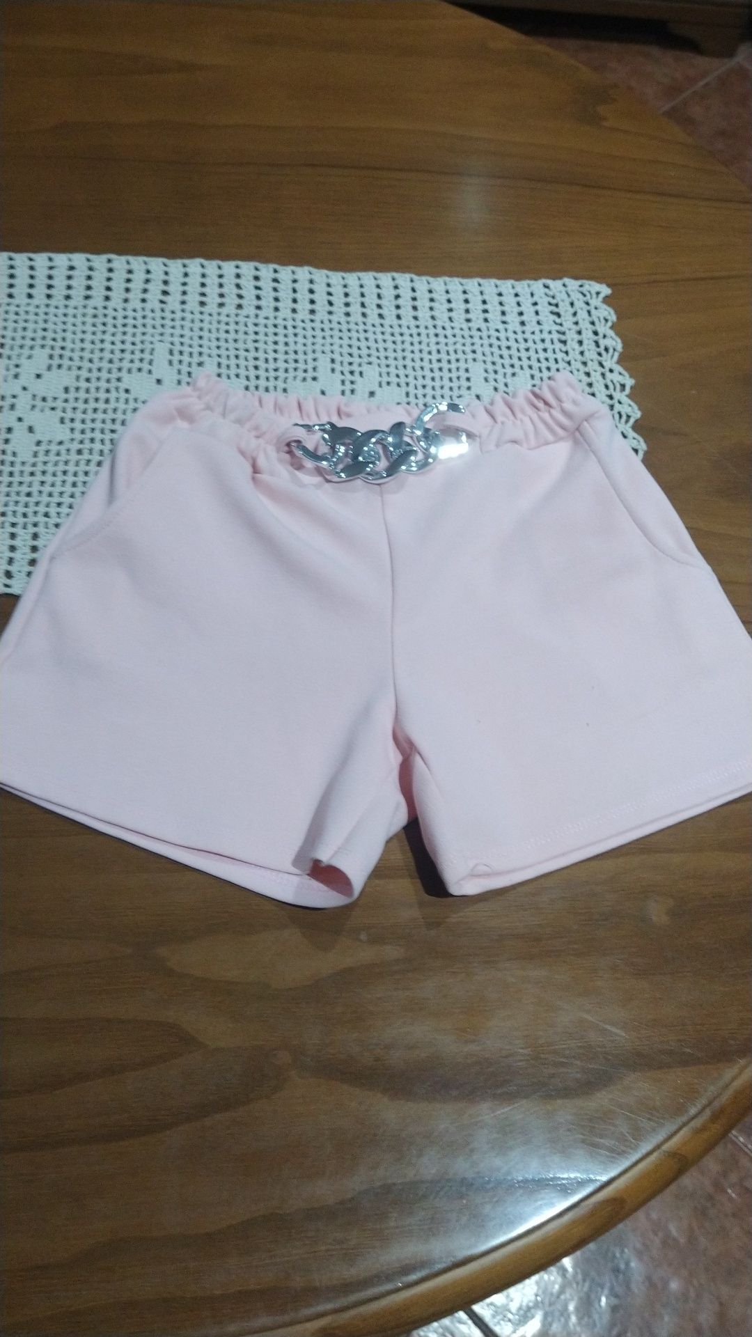Calção rosa de verão