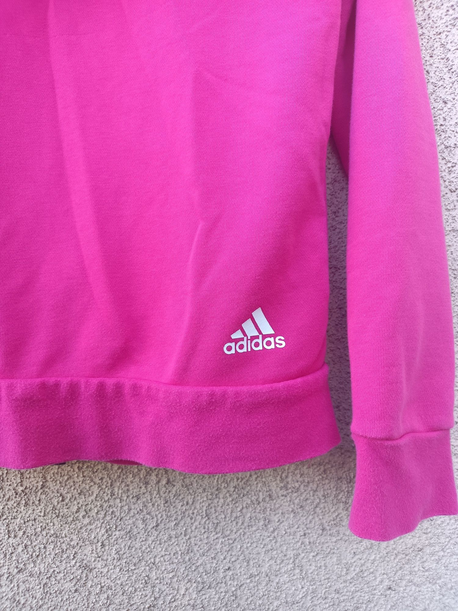 Bluza adidas bluza damska S różowa bluza adidasa