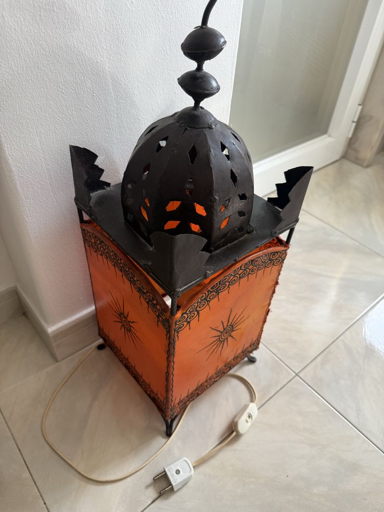 Candeeiro de Pé Marroquino – Artesanal | 52cm Altura | 45€