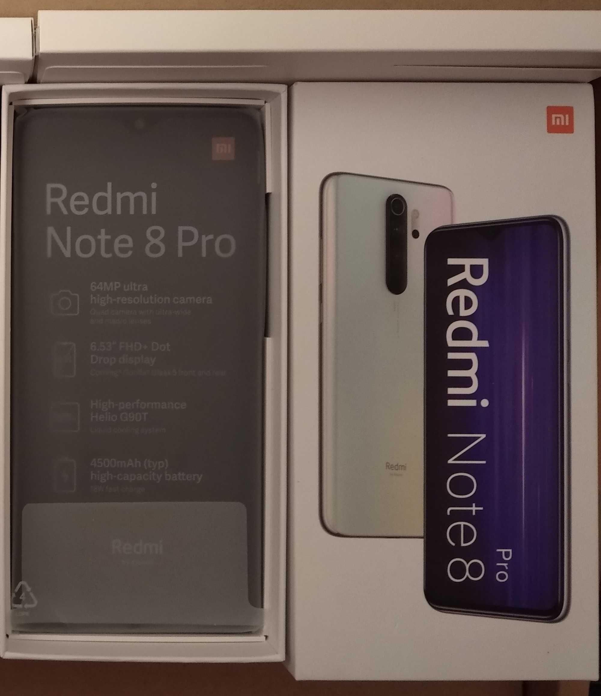 XiAOMi REDMi NOTE 8 PRO 6/64GB 6,53" 2340x1080 64Mpx  Dual SiM 4500mAh