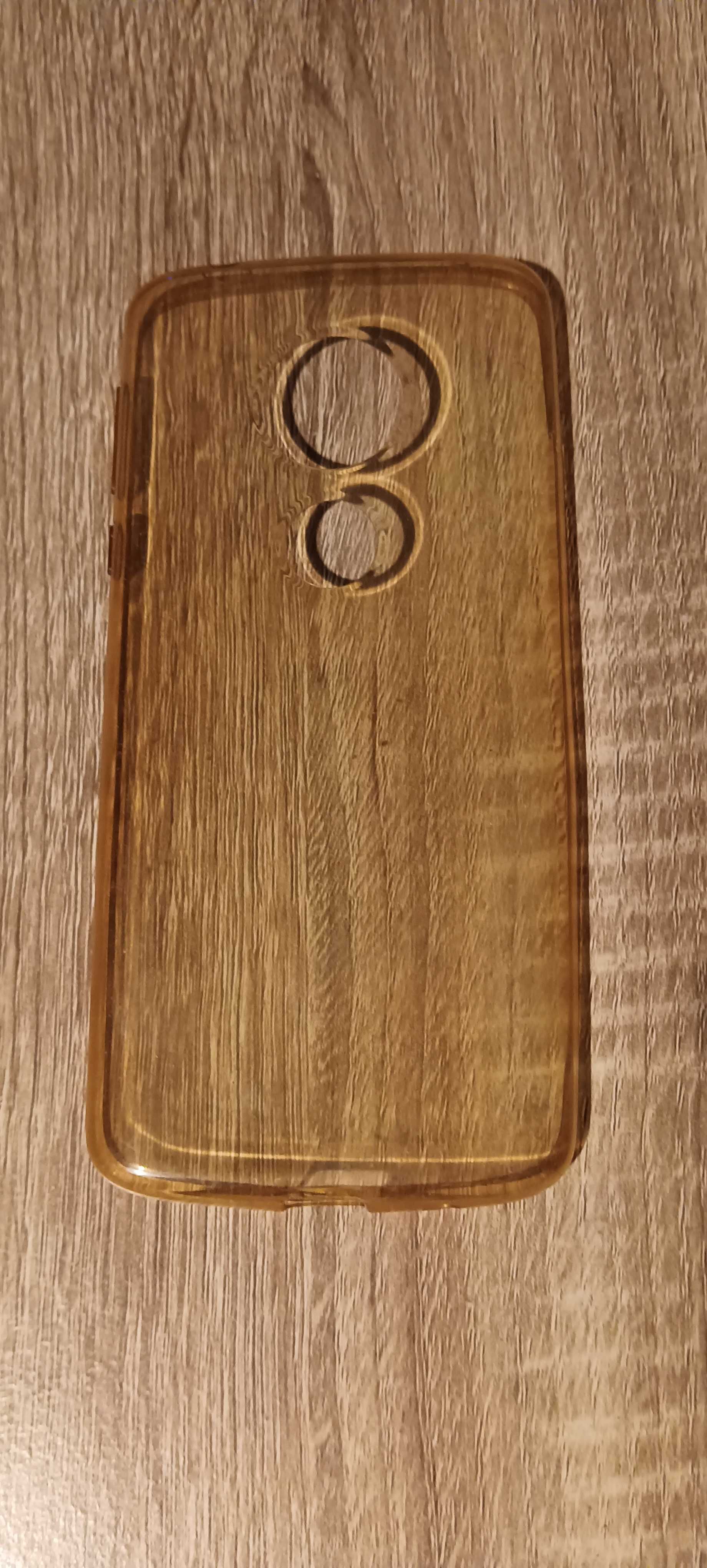 Etui gumowe Motorola G6 bezbarwne