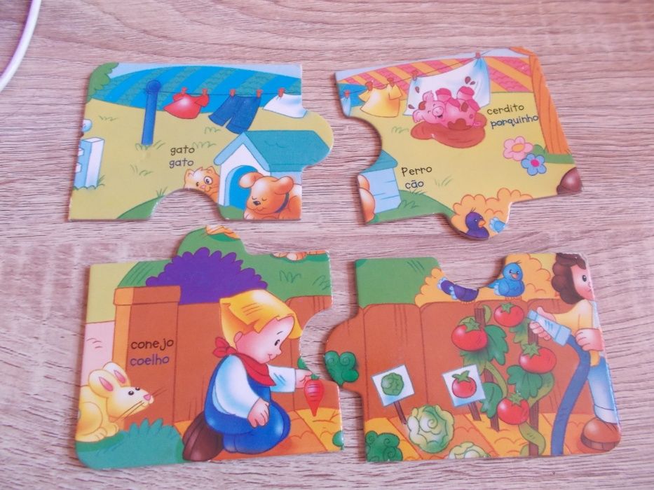 10 Puzzles com 4 peças