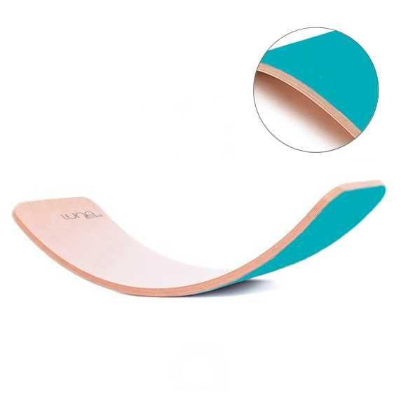 Рокерборд Аквамарин|Балансир Тренажер для рівноваги|Дерево|Подарунок