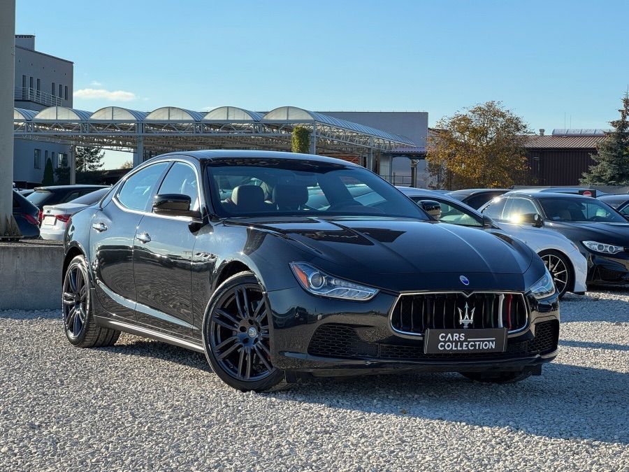 Maserati Ghibli / Drugi właściciel / Tempomat / Kamera cofania / FV marża