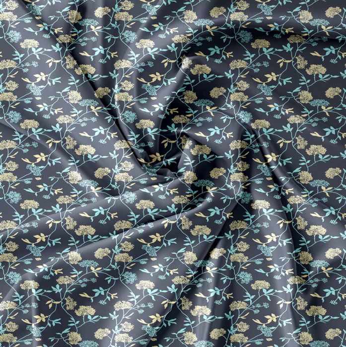 Pościel Satynowa 160x200 Kwiatki 2438 eStilex