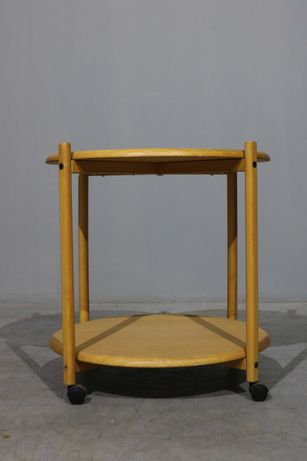 Mesa de apoio nórdico em faia | Mobiliário Nórdico Vintage
