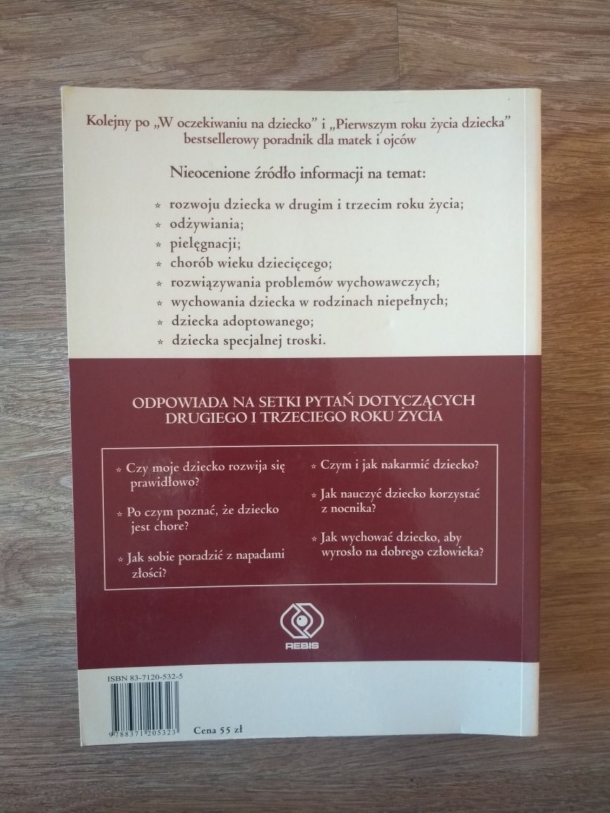 Sprzedam książkę Drugi i trzeci rok życia dziecka, poradnik, 752 stron