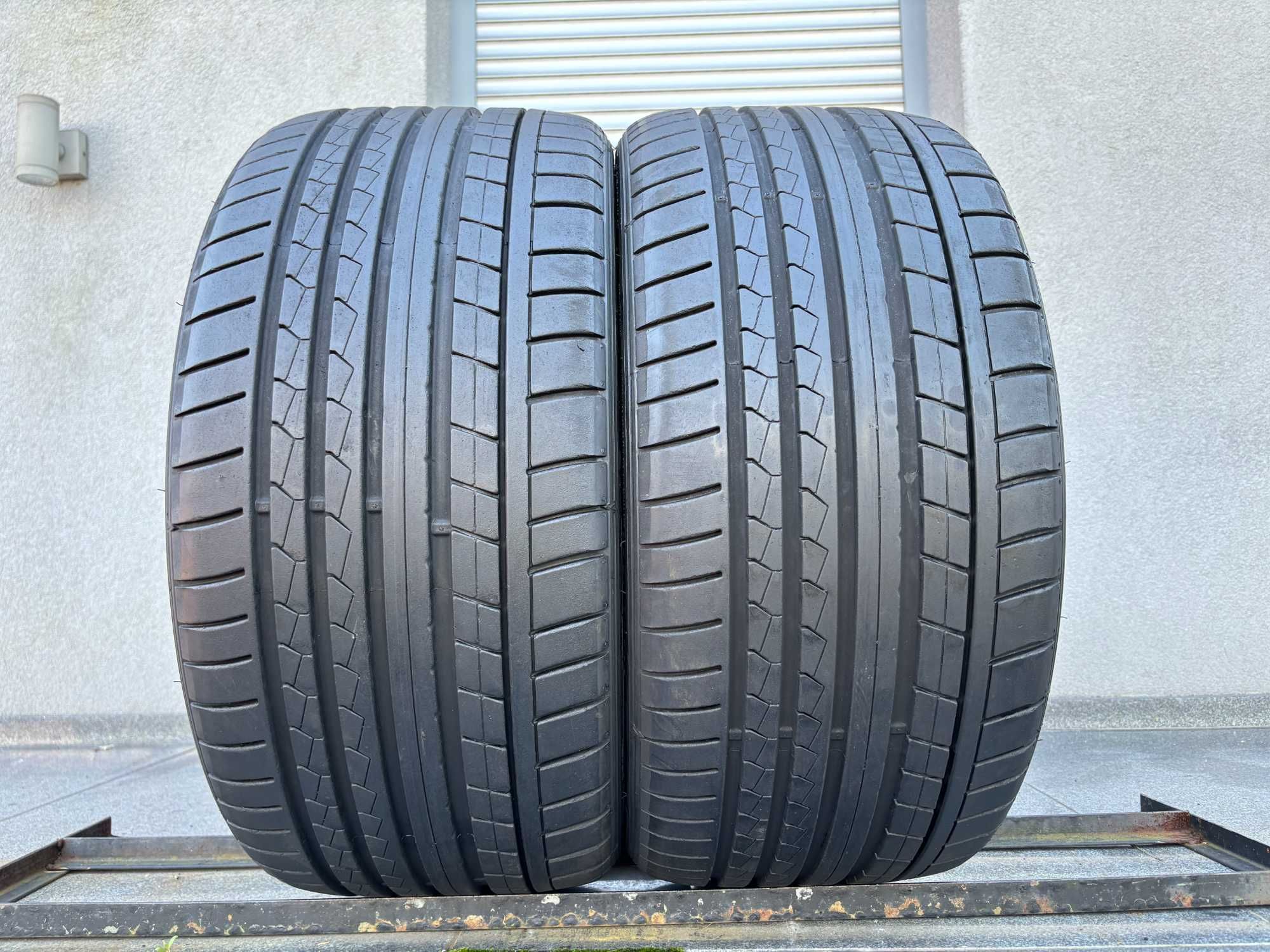 2szt letnie 265/30R20 Dunlop 7,3mm 2021r bieżnik jak nowe! L4077