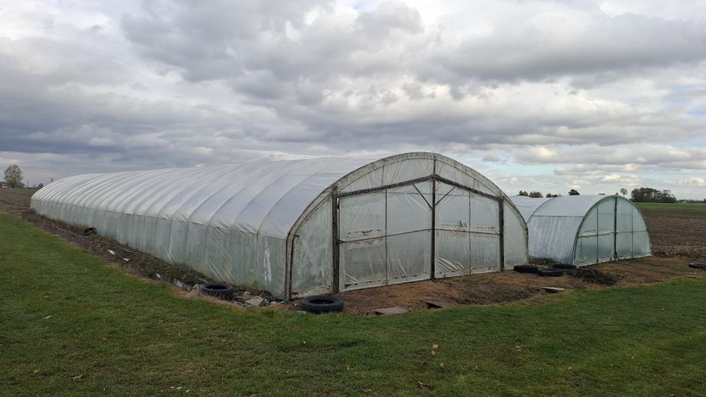 Tunel foliowy stelaż + folia