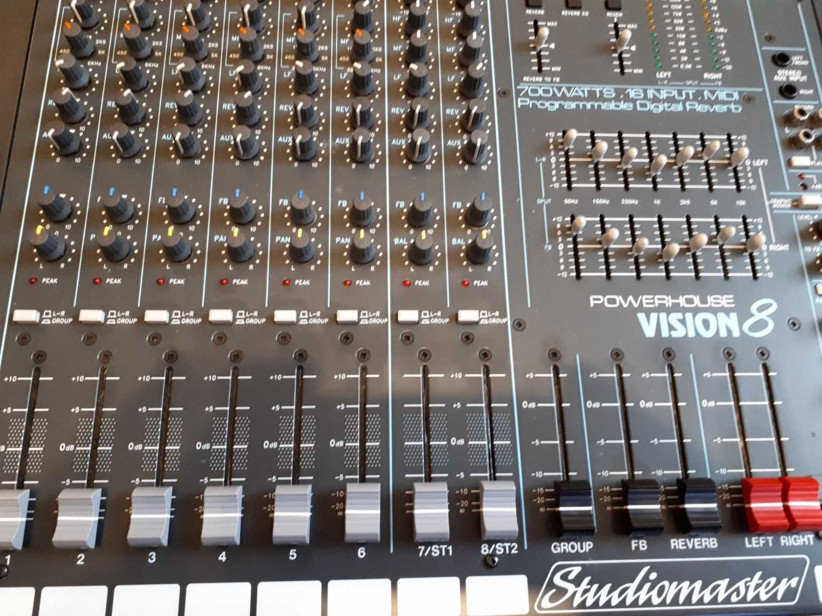 Legendarny Powermikser Studiomaster Jakość i Preampy klasy SSL+CASE