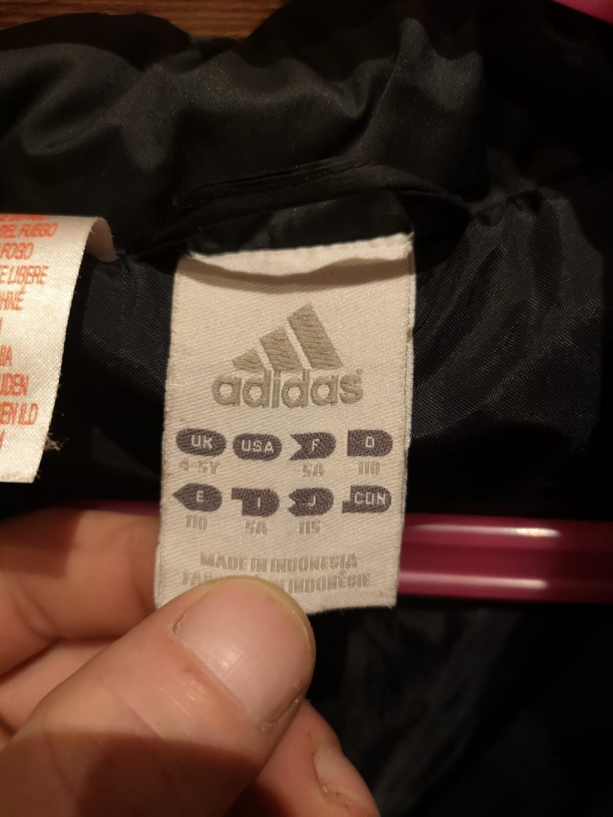 Kurtka dziewczęca firmy Adidas