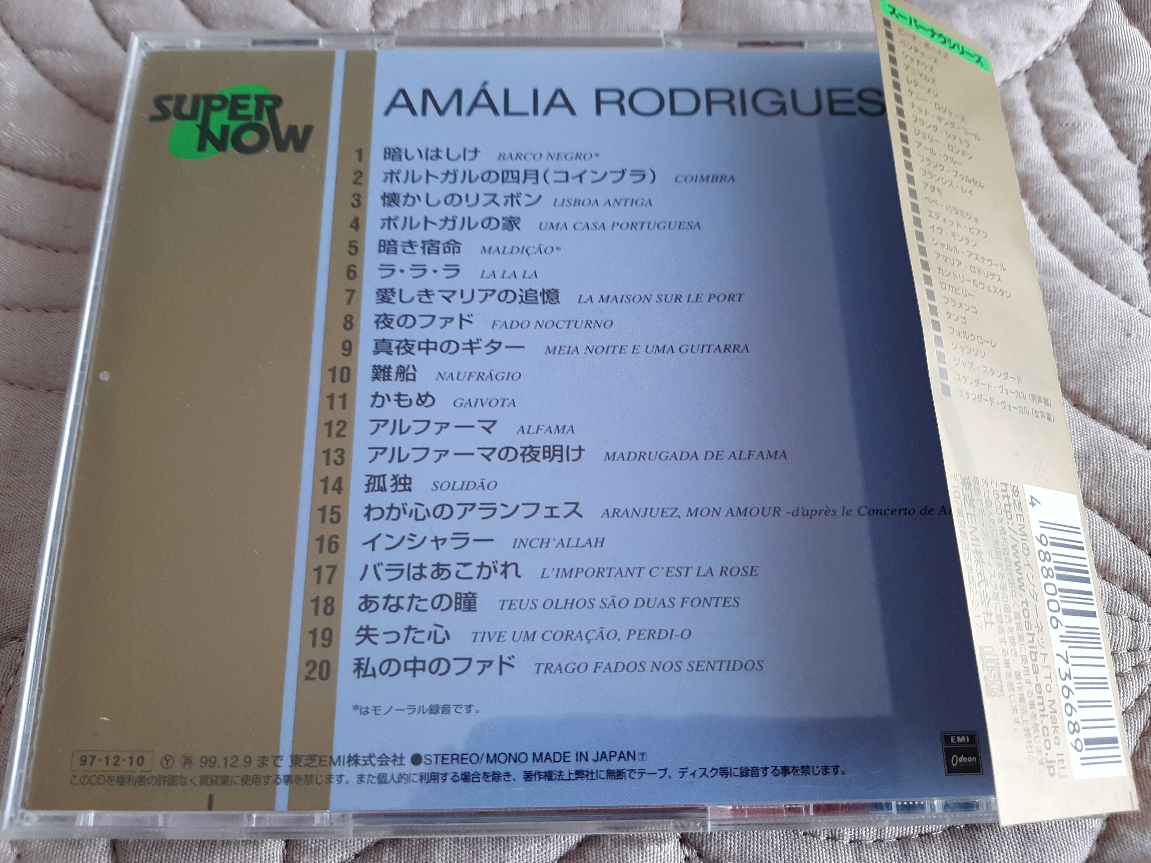 Amália Rodrigues - Super Now - Japão - CD Raro