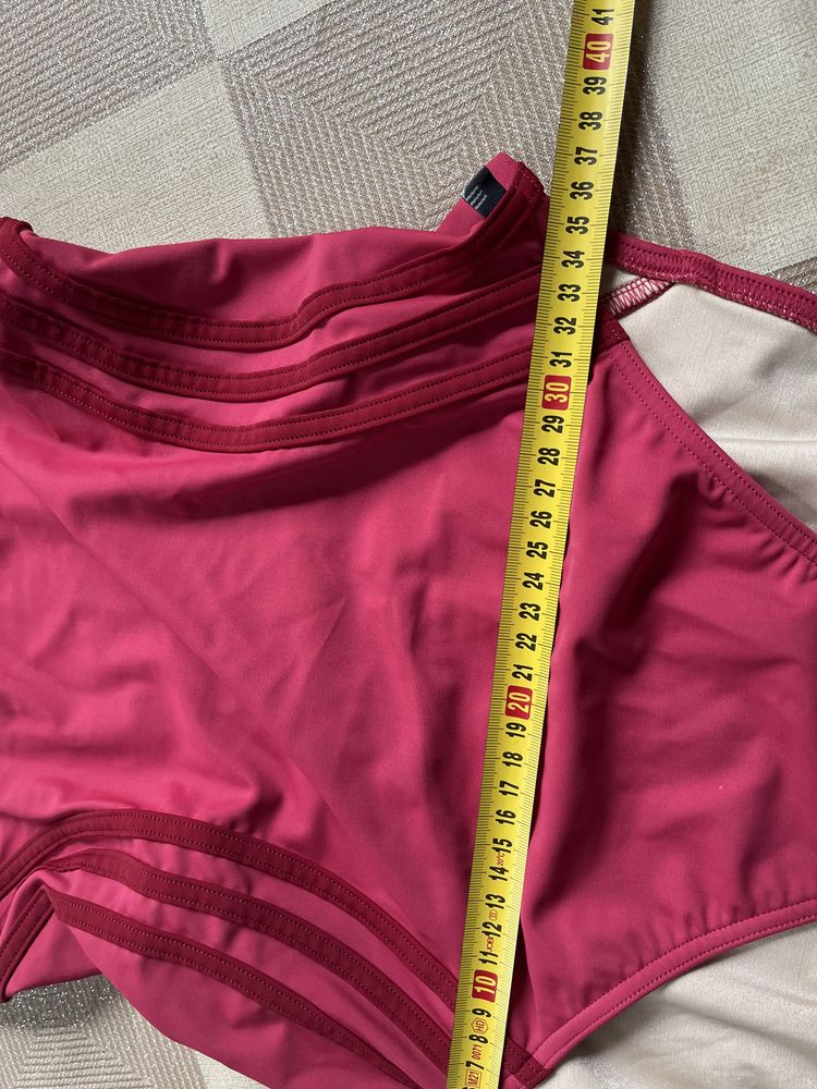 Adidas kostium kąpielowy strój jednoczęściowy różowy M/L