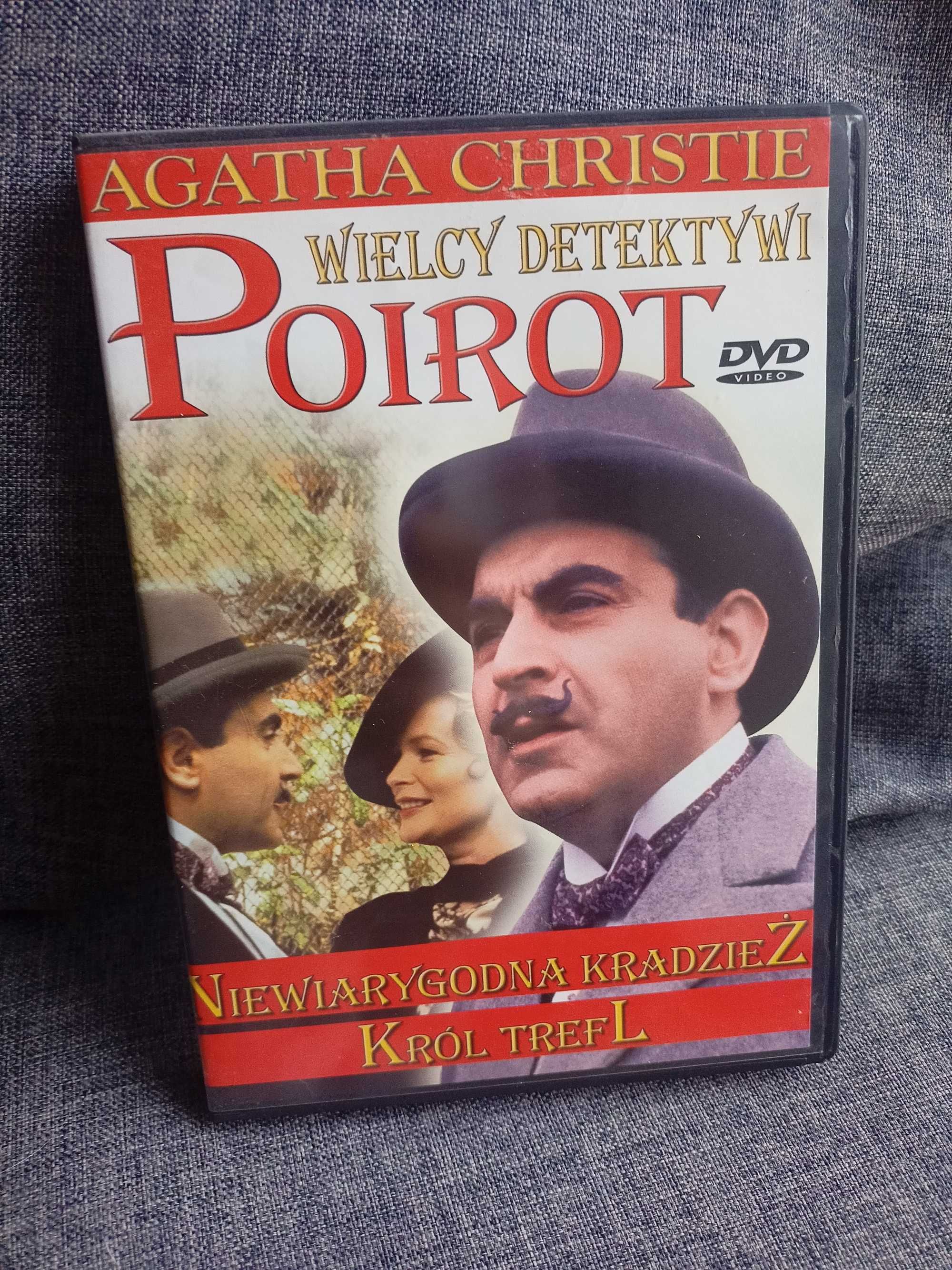 DVD Poirot 6. Niewiarygodna kradzież. Król trefl