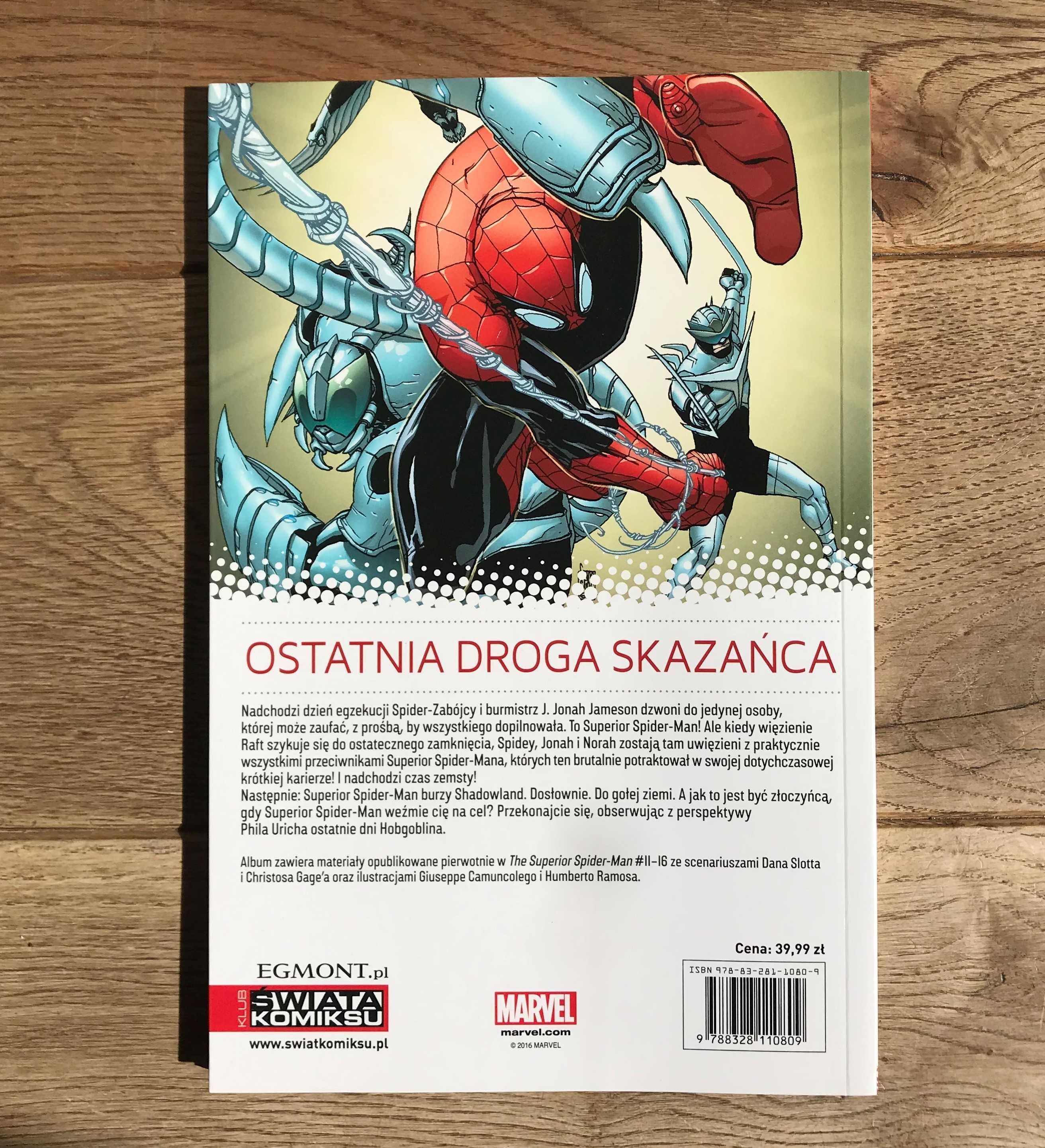 Komiks. Nie ma ucieczki. The Superior Spider-Man. Tom 4